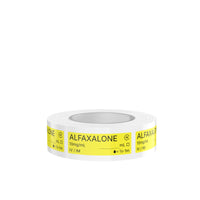 Veterinary Syringe Labels - Alfaxalone (Alfaxan)