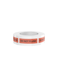 Veterinary IV Line Safety Labels - "Do Not Flush"