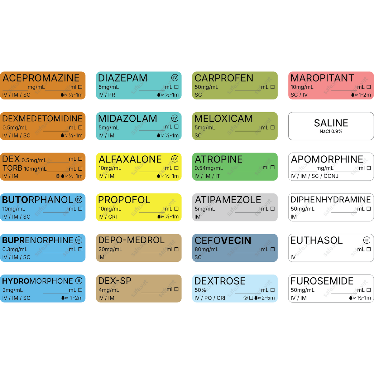 GP Comprehensive Bundle - 24 Smart Labels