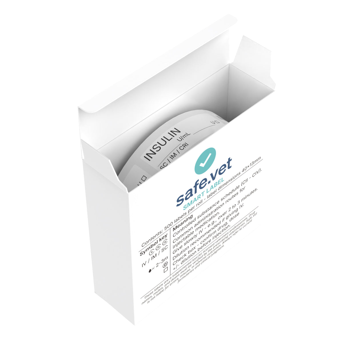 Veterinary Syringe Labels - Insulin