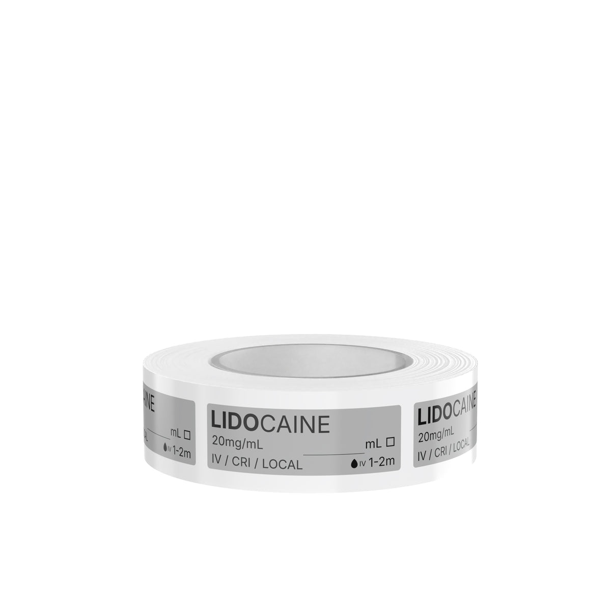 Veterinary Syringe Labels - Lidocaine