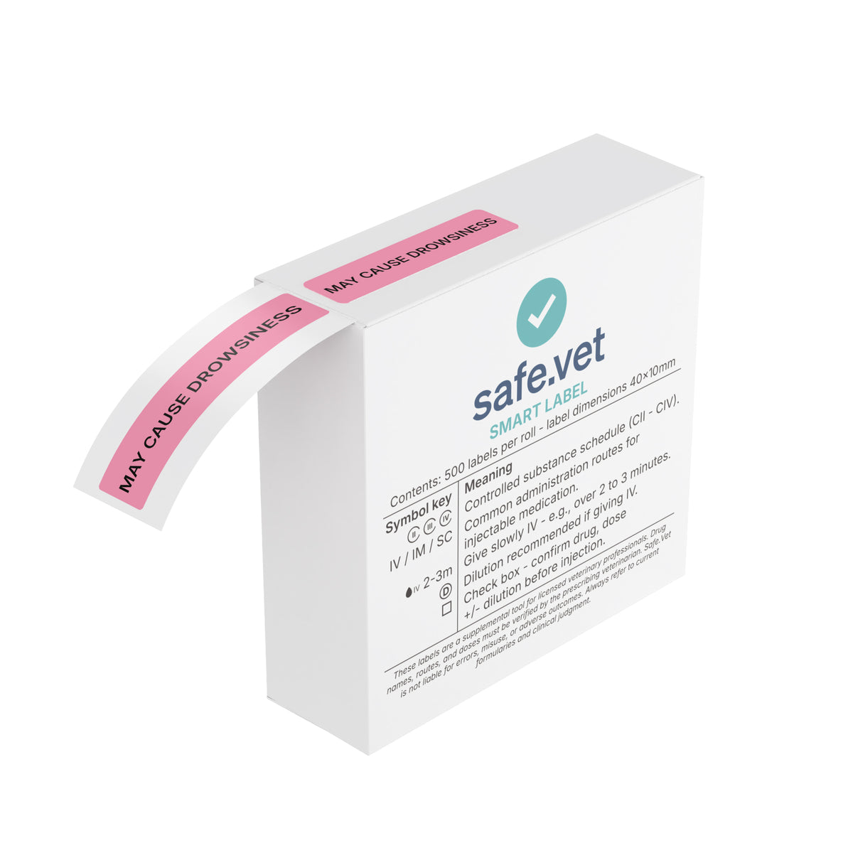 "May Cause Drowsiness" Dispensing Labels