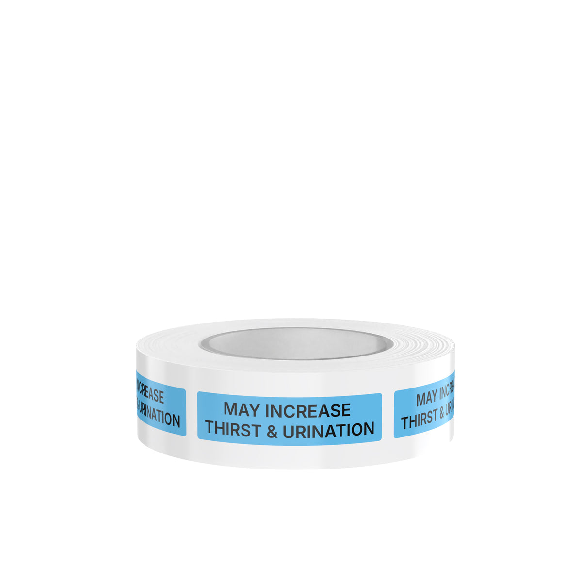 "May Increase Thirst and Urination" Dispensing Labels