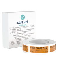 Veterinary Syringe Labels - Acepromazine
