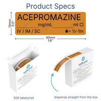 Veterinary Syringe Labels - Acepromazine