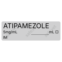Veterinary Syringe Labels - Atipamezole (Antisedan)