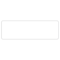 Blank Veterinary Syringe Labels — Write-On White Labels for Custom Drug Identification