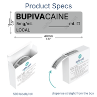 Veterinary Syringe Labels - Bupivacaine