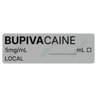 Veterinary Syringe Labels - Bupivacaine