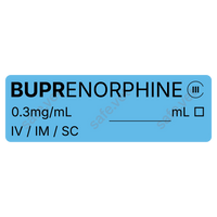 Veterinary Syringe Labels for Buprenorphine