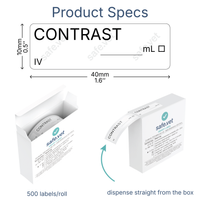 Veterinary Syringe Labels - Contrast