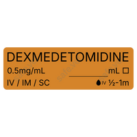Veterinary Syringe Labels - Dexmedetomidine (Dexdomitor)