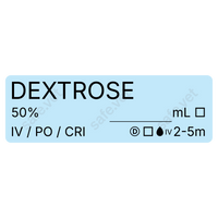 Veterinary Syringe Labels - Dextrose