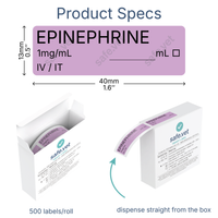 Veterinary Syringe Labels - Epinephrine