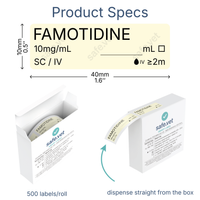 Veterinary Syringe Labels - Famotidine