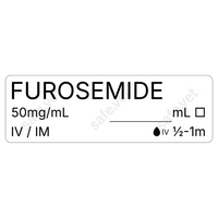 Veterinary Syringe Labels - Furosemide