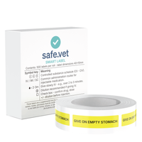 "Give On Empty Stomach" Dispensing Labels