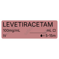 Veterinary Syringe Labels - Levetiracetam