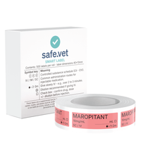 Veterinary Syringe Labels - Maropitant (Cerenia)
