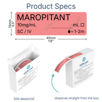 Veterinary Syringe Labels - Maropitant (Cerenia)