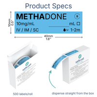 Veterinary Syringe Labels for Methadone