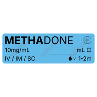 Veterinary Syringe Labels for Methadone