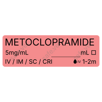 Veterinary Syringe Labels - Metoclopramide
