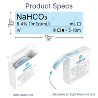 Veterinary Syringe Labels - Sodium Bicarbonate