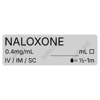 Veterinary Syringe Labels - Naloxone