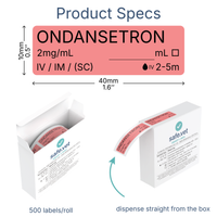 Veterinary Syringe Labels - Ondansetron