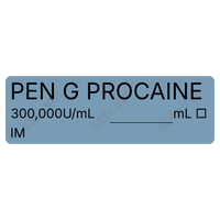 Veterinary Syringe Labels - Penicillin G Procaine