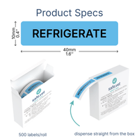 "Refrigerate" Dispensing Labels