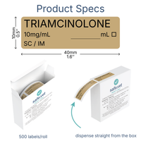 Veterinary Syringe Labels - Triamcinolone