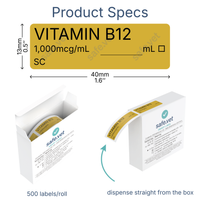 Veterinary Syringe Labels - Vitamin B12