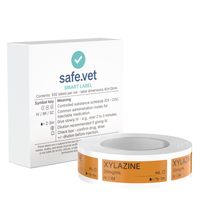 Veterinary Syringe Labels - Xylazine