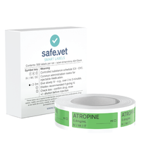 Atropine Syringe Labels