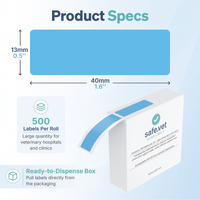 Blank Syringe Labels