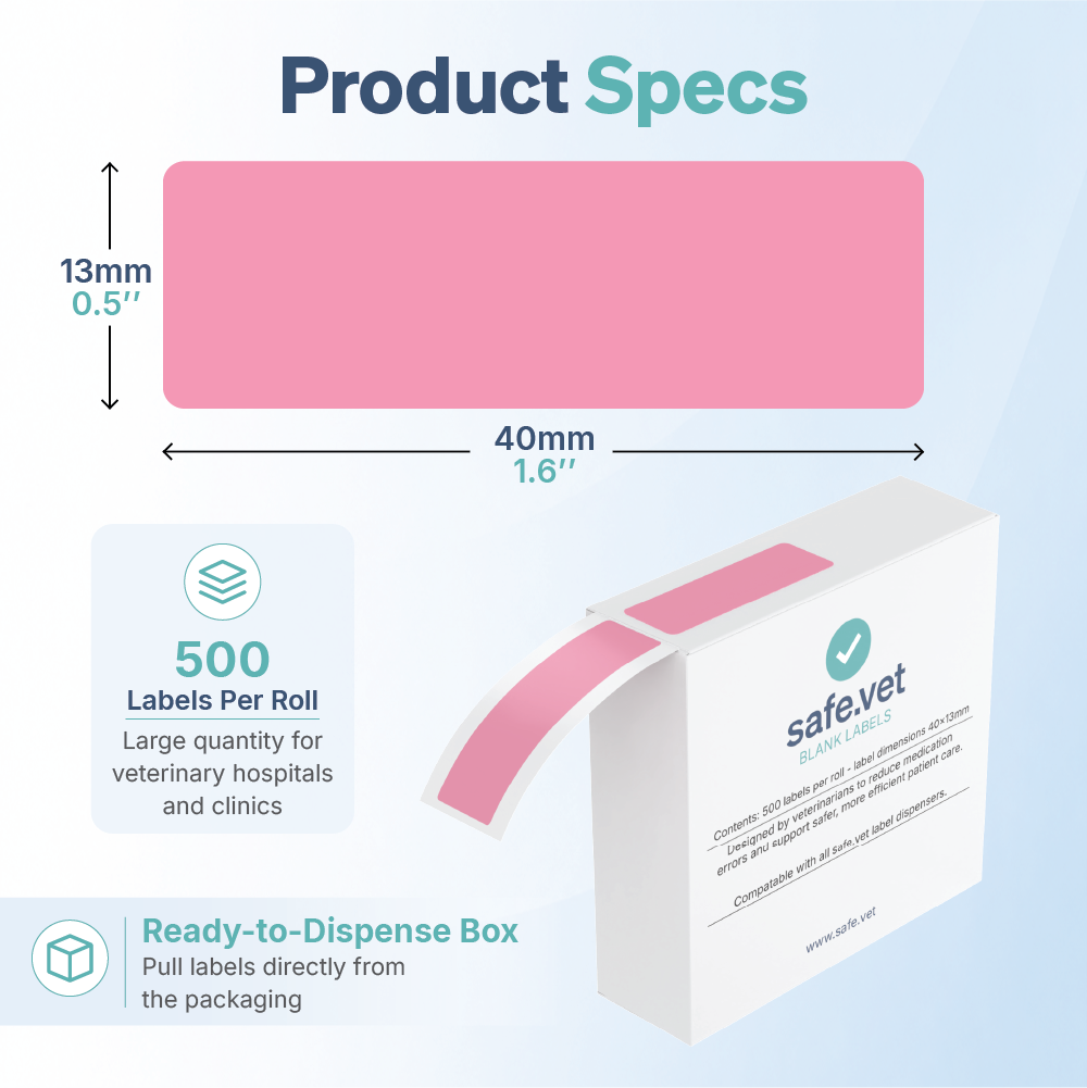Blank Syringe Labels