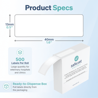 Blank Syringe Labels