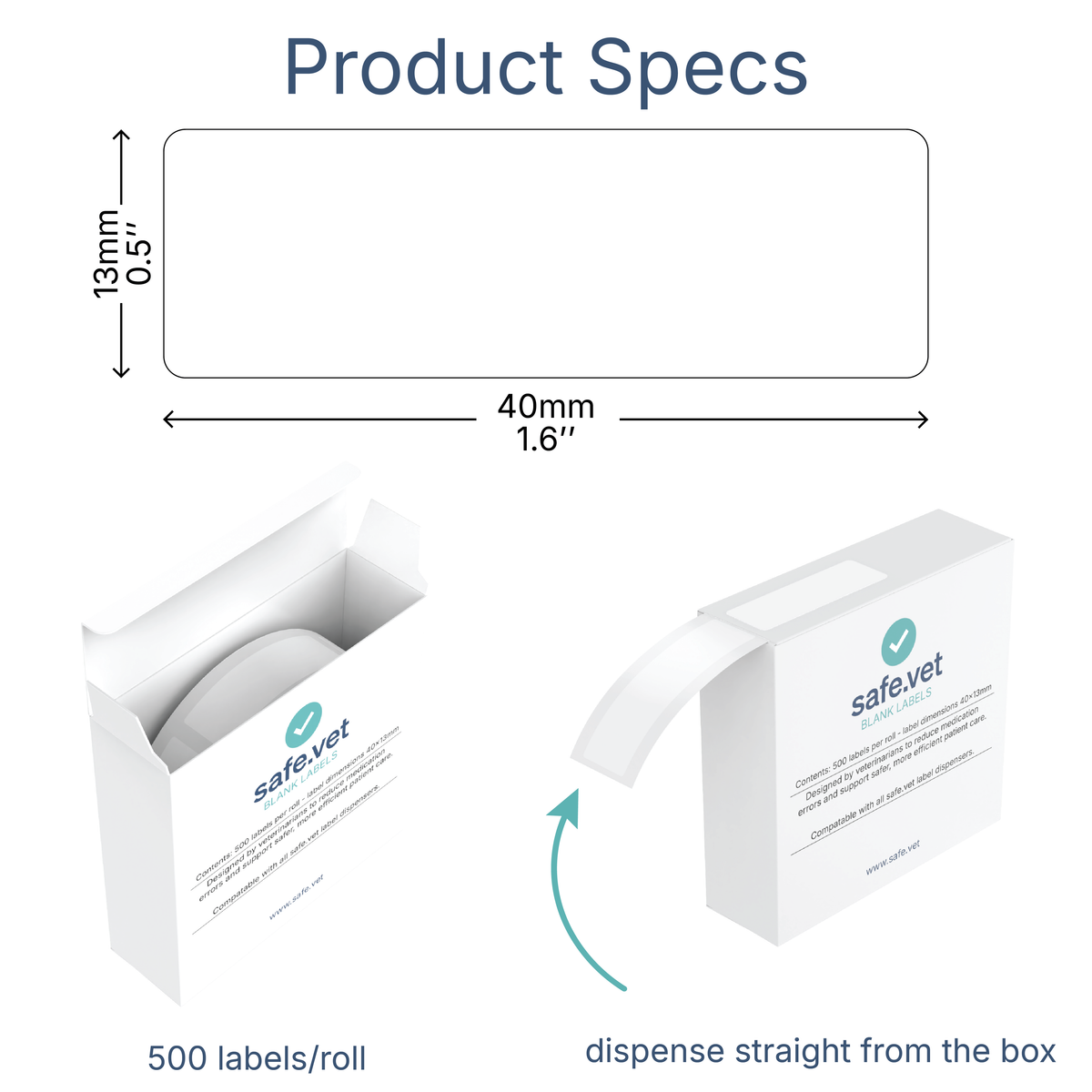 Blank Syringe Labels