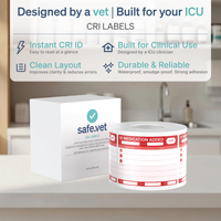 CRI (Constant Rate Infusion) Labels | IV Medication Added Labels