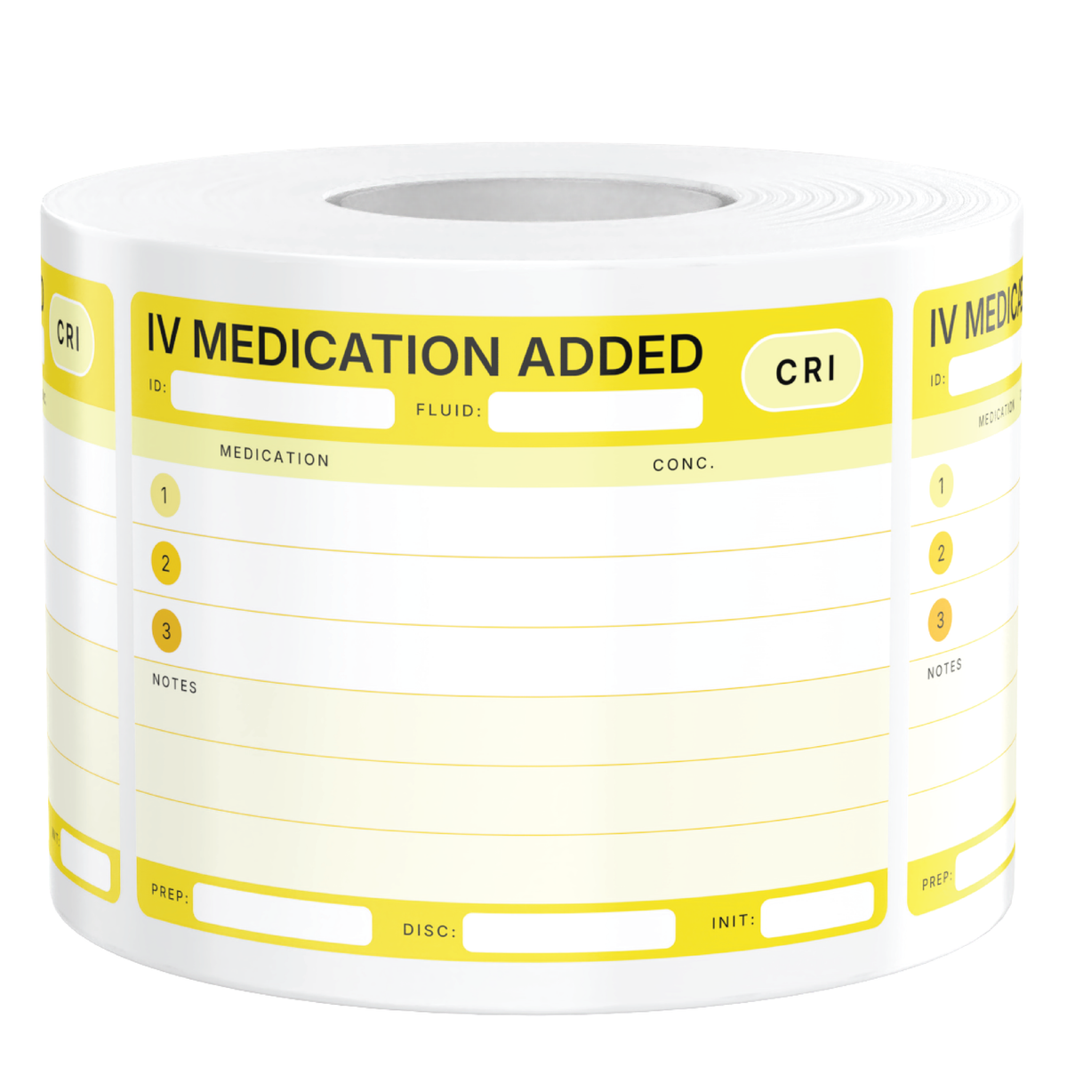 CRI (Constant Rate Infusion) Labels | IV Medication Added Labels
