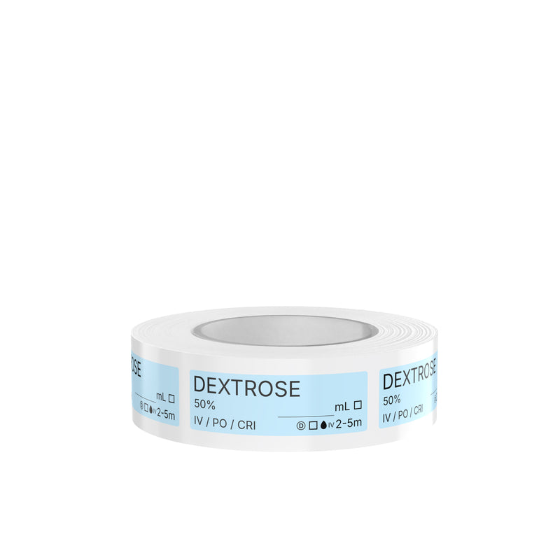 Veterinary Syringe Labels - Dextrose