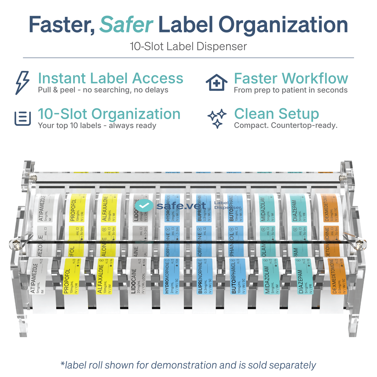 Veterinary Label Dispenser System