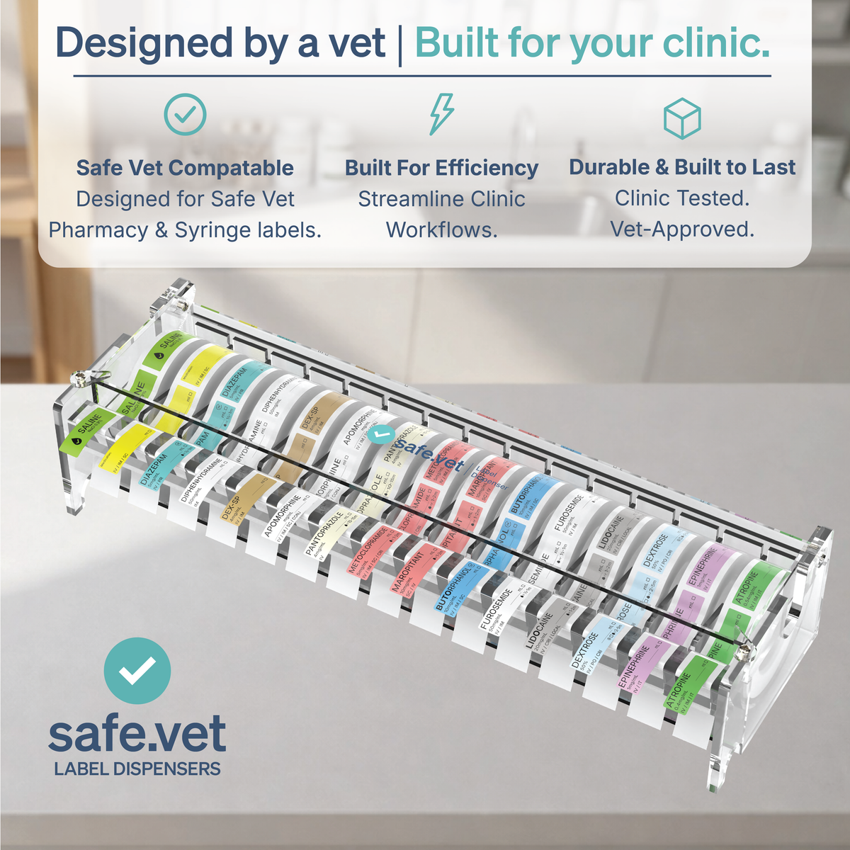 Veterinary Label Dispenser System