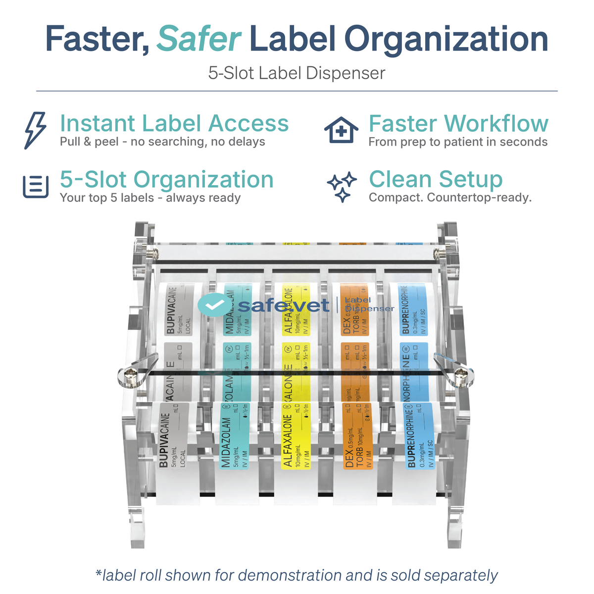 Veterinary Label Dispenser System