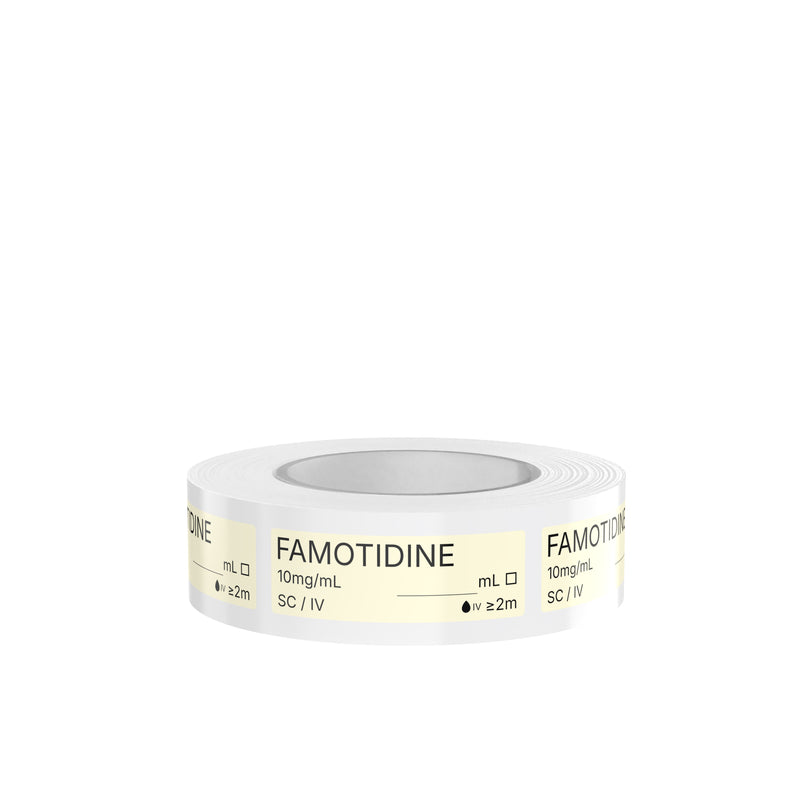 Veterinary Syringe Labels - Famotidine