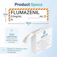 Flumazenil Syringe Labels