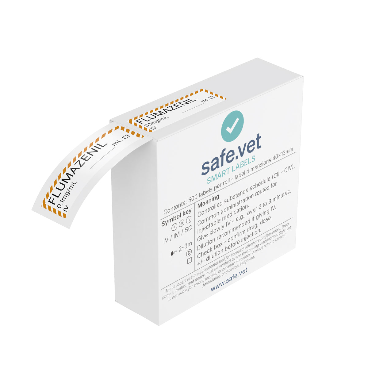Flumazenil Syringe Labels