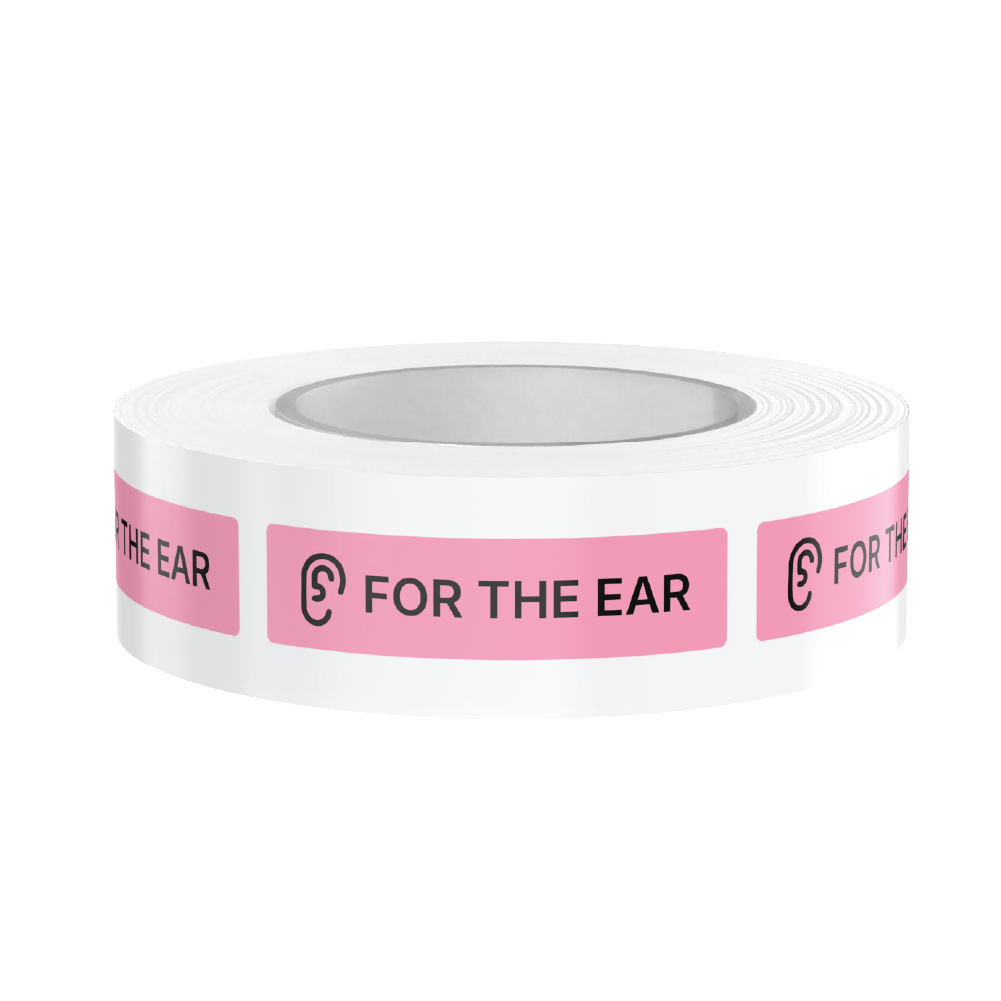 "For The Ear" Dispensing Labels